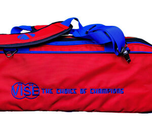 Vise 3-Ball Tote Roller (Red/Blue)