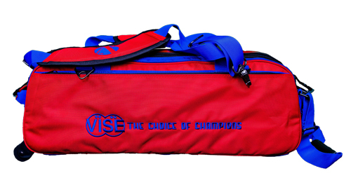 Vise 3-Ball Tote Roller (Red/Blue)