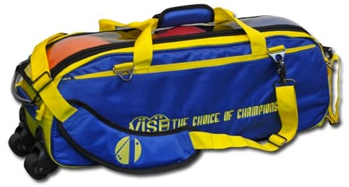 Vise 3-Ball Tote Roller (Blue/Yellow)