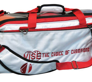 Vise 3-Ball Tote Roller Red & White