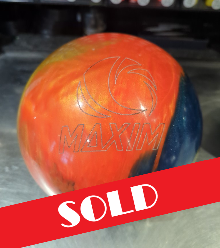 Ebonite Maxim Captain Galaxy 15 Lb. (Used - Drilling Included)